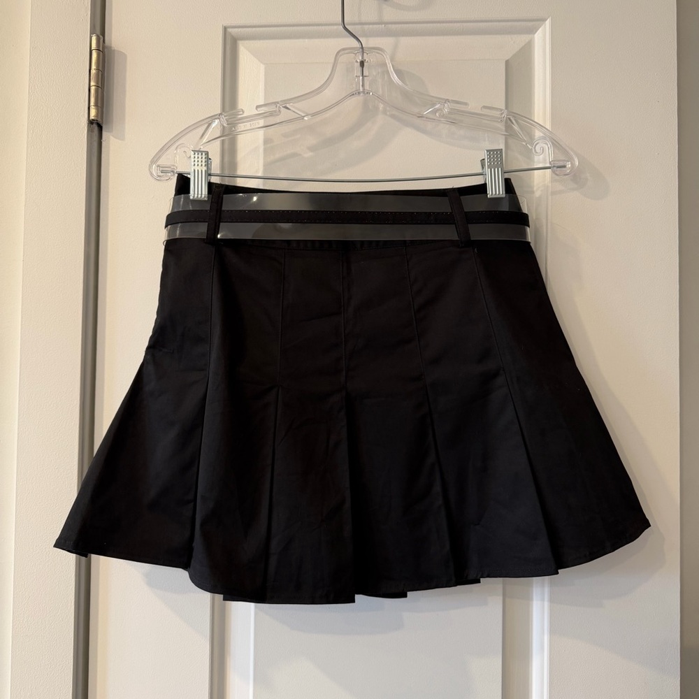 PEPE JEANS x DUA LIPA pleated mini skirt - Picture 4 of 4